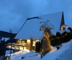 Haus mit Bergblick