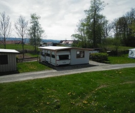 Luxus Wohnwagen Alpenblick